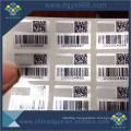 High-Tech Security Custom Barcode Label with Serial Number